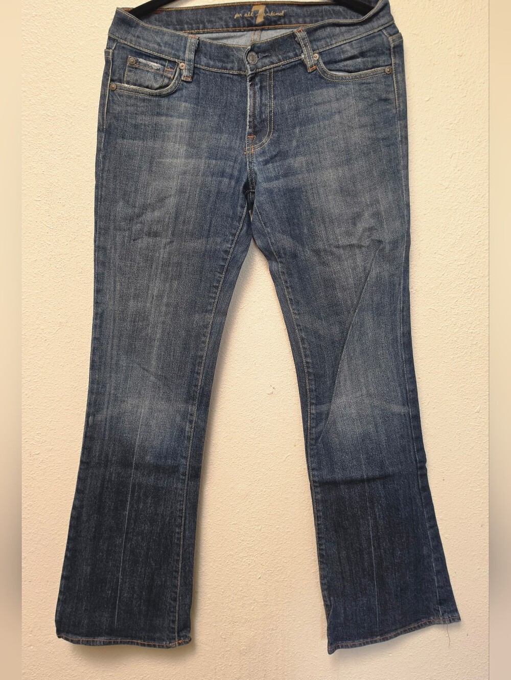 7FAM Distressed Jeans - Picture 3 of 8